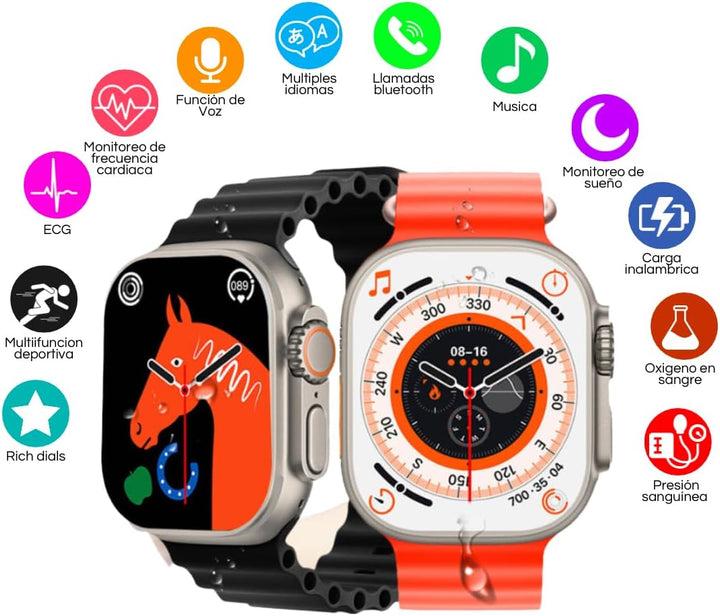 Smart Watch Ultra™ + AIR PODS GRATIS + CORREA DE REGALO