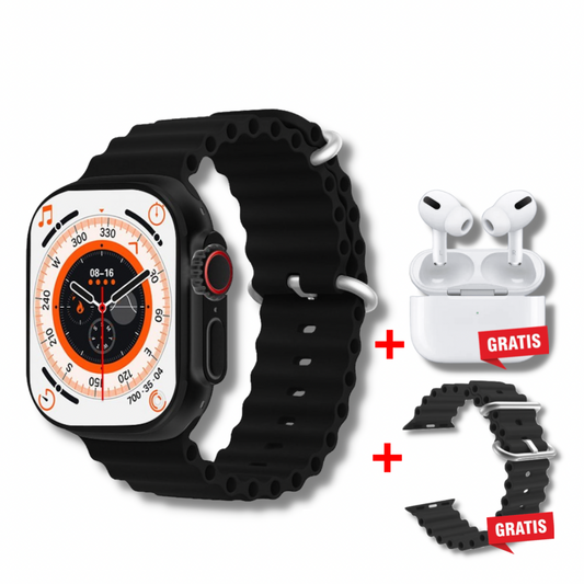 Smart Watch Ultra™ + AIR PODS GRATIS + CORREA DE REGALO
